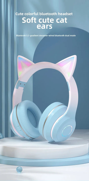 ST89M Luminous Cat Ear Headset