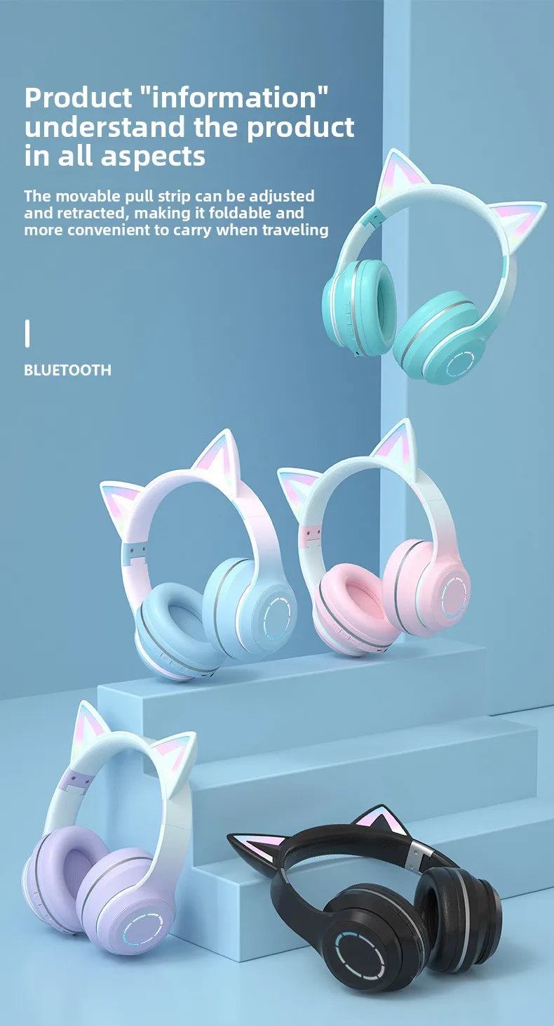 ST89M Luminous Cat Ear Headset
