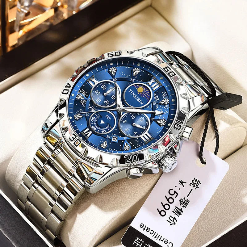 Swiss Luxury Men’s Quartz Watch