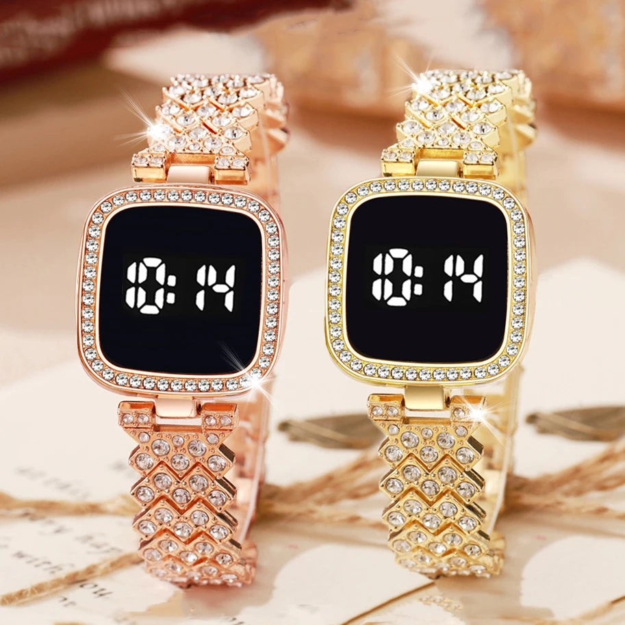 Luxury Touch LED Watch Set