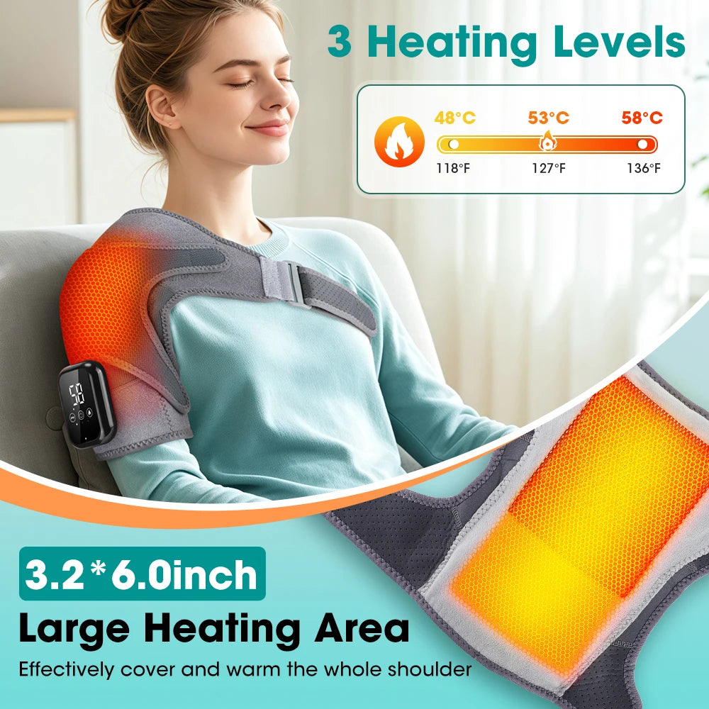 Smart-Heat Shoulder Massager