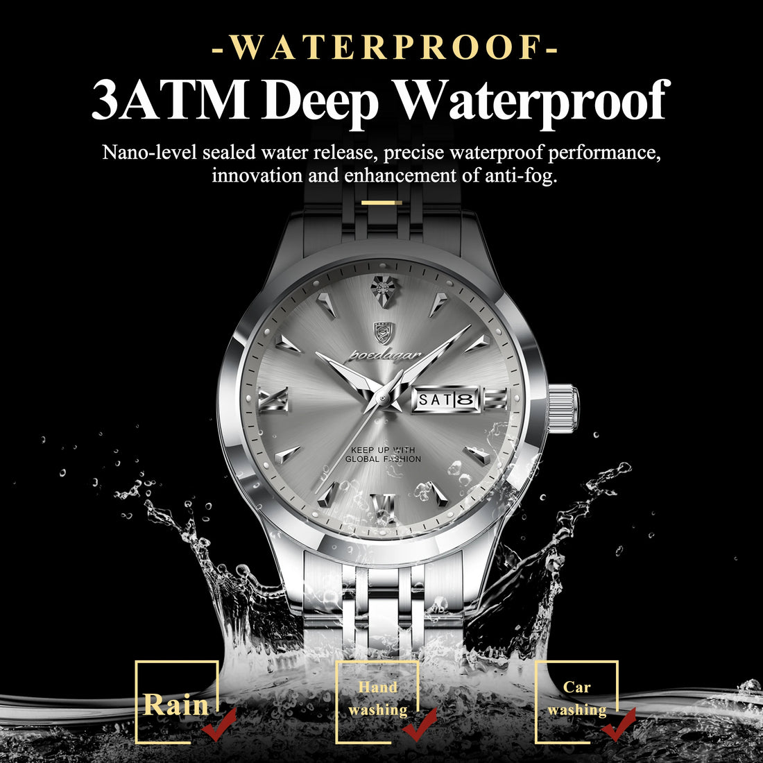 Poedagar Luxury Women’s Quartz Watch