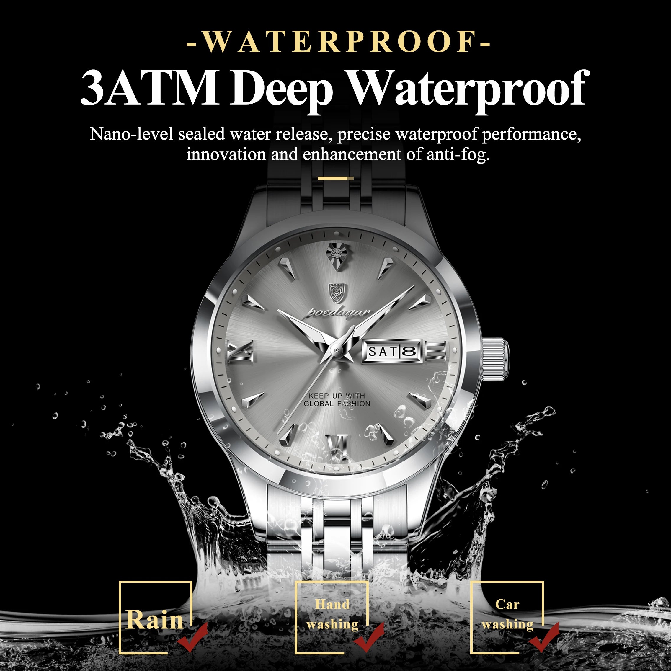 Poedagar Luxury Women’s Quartz Watch
