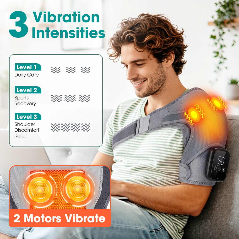 Smart-Heat Shoulder Massager