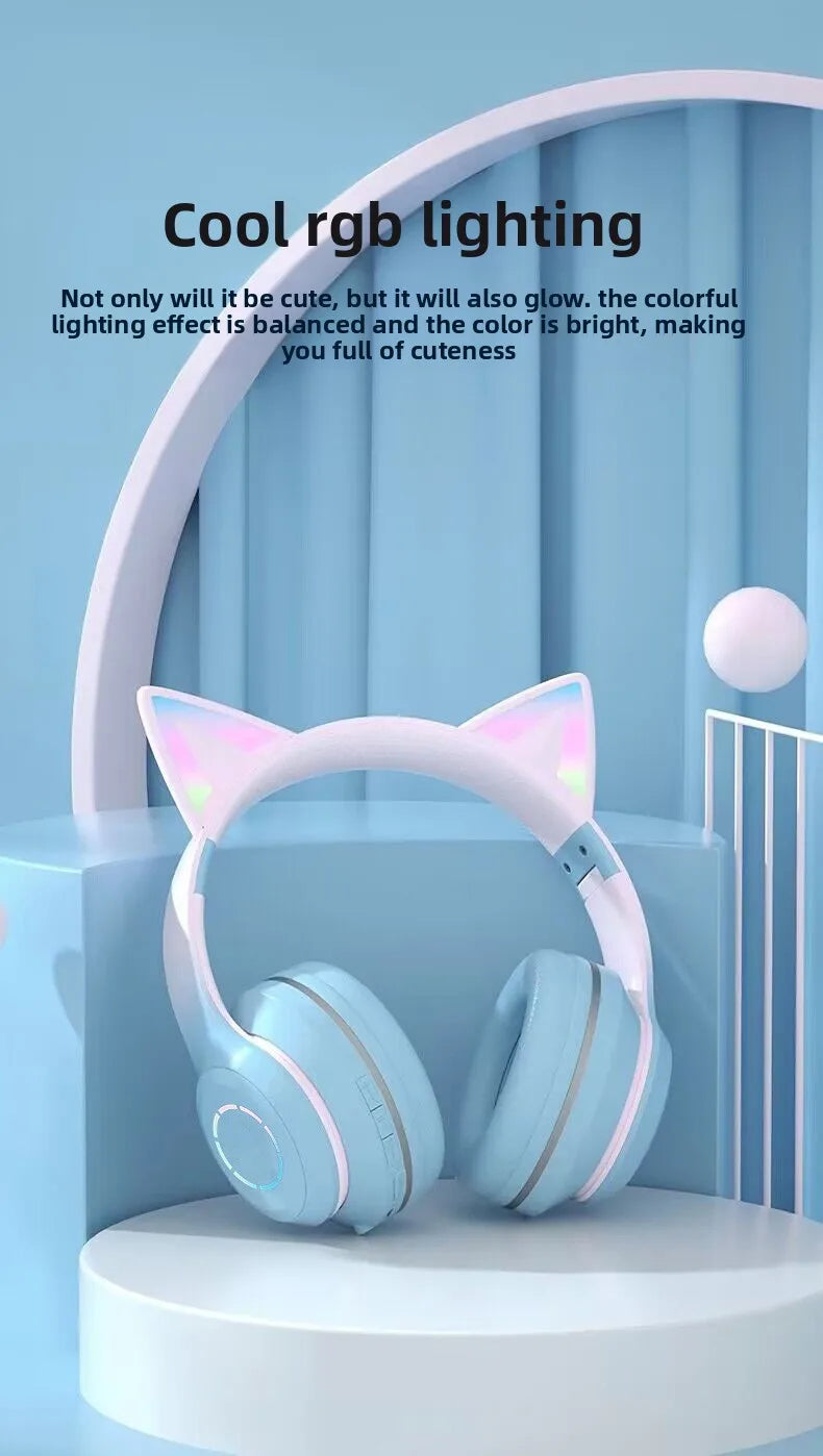 ST89M Luminous Cat Ear Headset