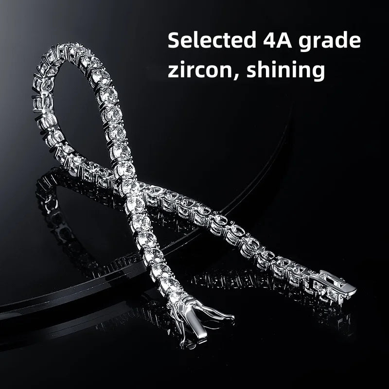 Premium 4A Zirconia Tennis Bracelet