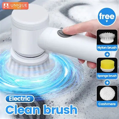 Magic 5-in-1 Electric Power Scrubber: Clean Anything in Seconds! ✨