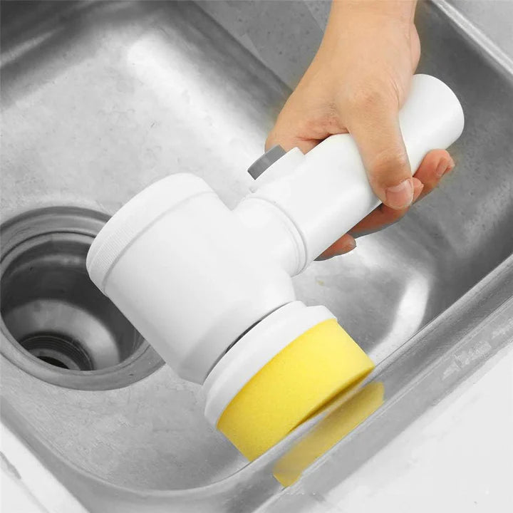 Magic 5-in-1 Electric Power Scrubber: Clean Anything in Seconds! ✨