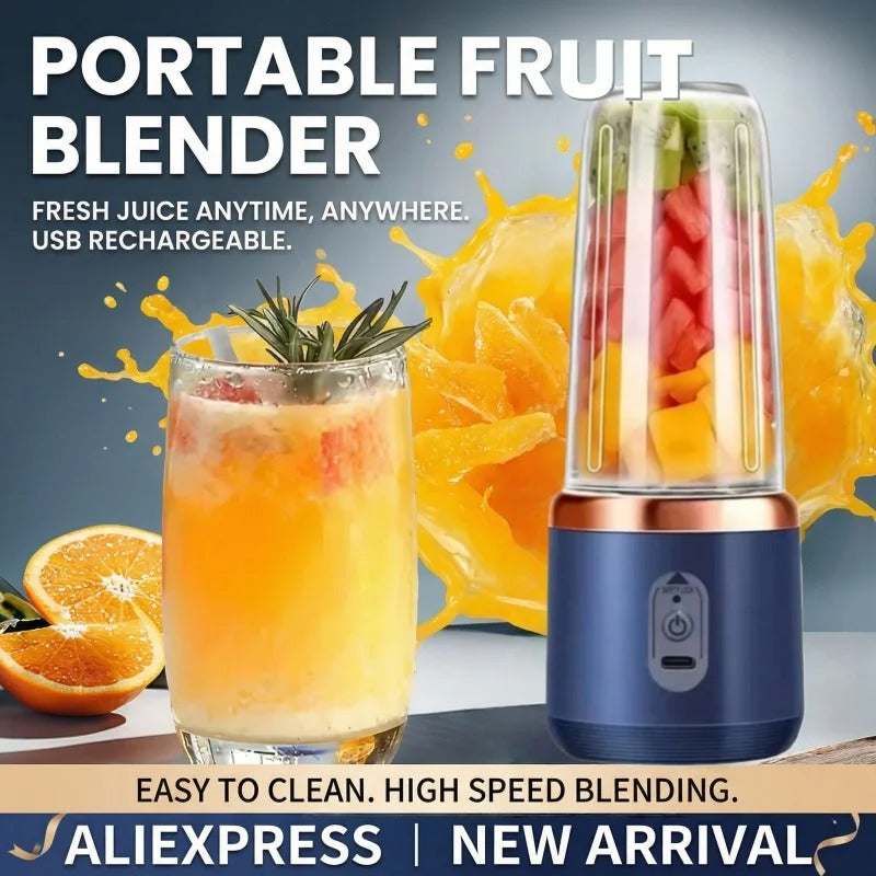 FreshBlend Pro – Portable USB Juicer & Smoothie Maker
